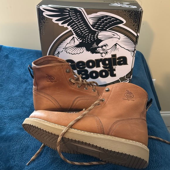 Men’s Georgia Work Boots - Picture 1 of 4